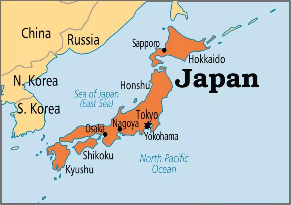 Map of Japan